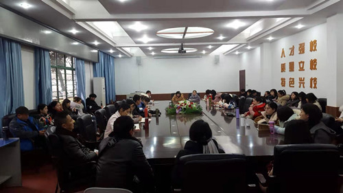 基础教育系全员老师积极投入开学准备状态