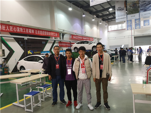 汽车工程系学子参加2018成都市中等职业学校学生技能大赛