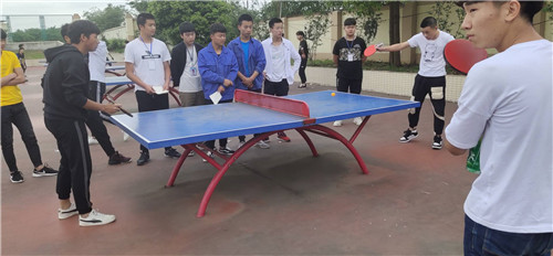 汽车工程系乒乓球比赛圆满结束