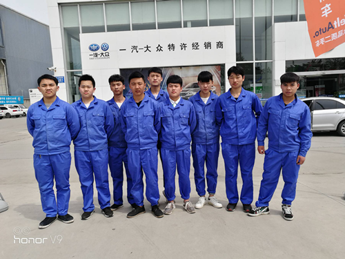 汽车工程系组织学生校外跟岗实习