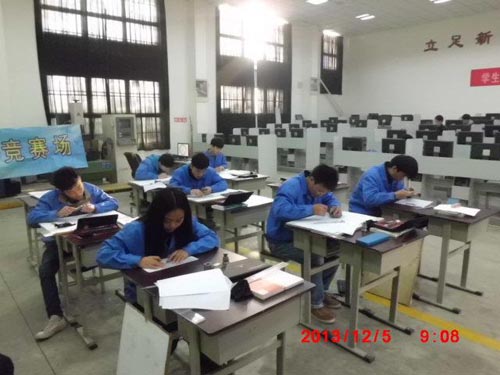 第六届知识技能节机械制图与测绘决赛圆满结束